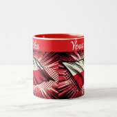 Mug à café avec drapeau polonais (Centre)