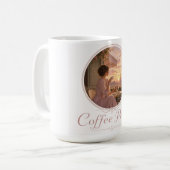 Mug à café avec joli logo café - Thème Paris (Devant gauche)