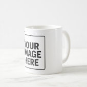 Mug à café avec photo (Devant droit)