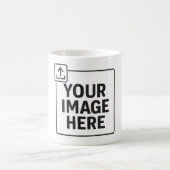 Mug à café avec photo (Centre)