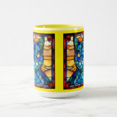 Mug à café avec un joli chat bleu (Centre)