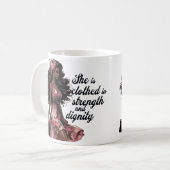 Mug à café basé sur la foi (Devant gauche)