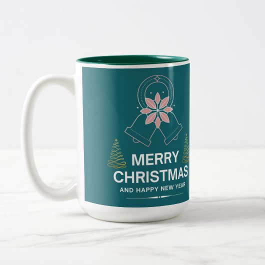 Mug à café bicolore (Gauche)