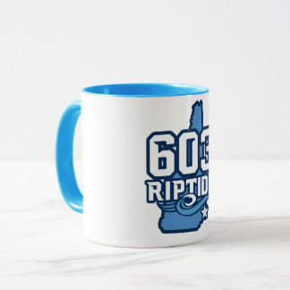 Mug à café bicolore