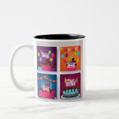 Mug à café bicolore (Gauche)