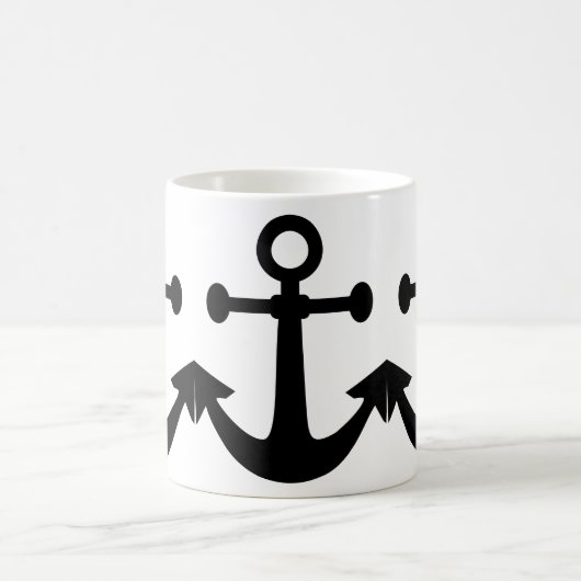 Mug à café blanc Anchor (Centre)