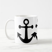 Mug à café blanc Anchor (Gauche)