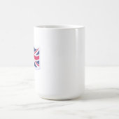 Mug à café blanc avec Union Jack (Centre)