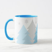 Mug à café Bois de Noël (Gauche)