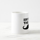Mug à café BOSS Mustache, drôle (Centre)