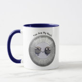 Mug à café Calendrier 2026 Vous êtes mon roc (Gauche)