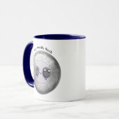 Mug à café Calendrier 2026 Vous êtes mon roc (Devant gauche)