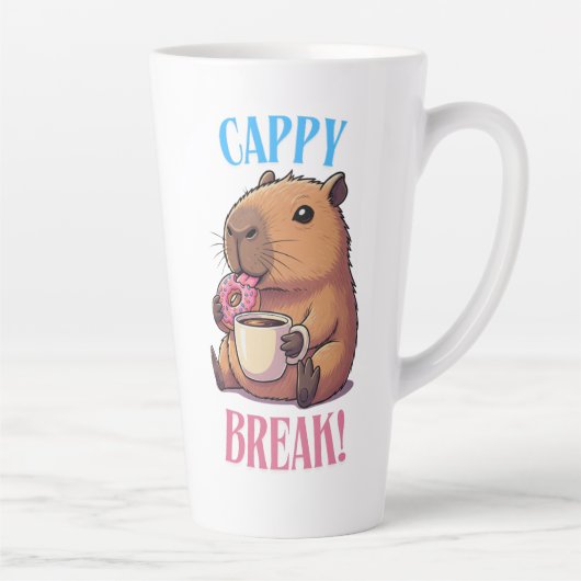 Mug à café Capybara Pause Mignonne | Anima drôle (Droite)
