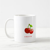 mug à café cerise (Gauche)