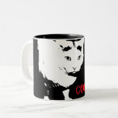 MUG À CAFE CHAT COOL (Devant gauche)