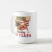 Mug à café classique célébrant le 250e anniversair (Devant gauche)