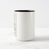 Mug à café classique – Design simple et élégant (Centre)