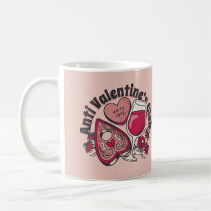 Mug à café club anti-Valentine