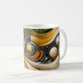 Mug à café coloré (Devant droit)