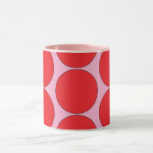 MUG À CAFE "CRÈME DE FRAMBOISE" POP-ART 330 ML (Centre)