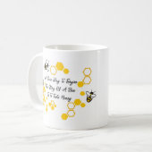 Mug à café d'abeilles (Devant gauche)