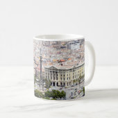 Mug à café de Barcelone Espagne (Devant droit)