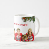 Mug à café de la famille Noël (Devant droit)