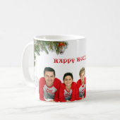 Mug à café de la famille Noël (Devant gauche)