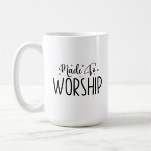 Mug à café de la foi chrétienne