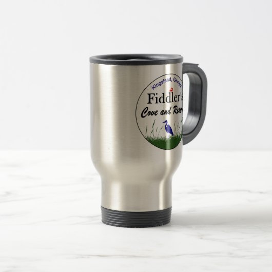 Mug à café de voyage de Fiddler (Devant droit)