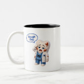 Mug à café dentaire amusant pour assistant dentair (Gauche)