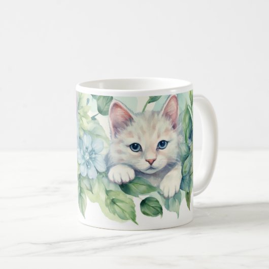 Mug à café deux chats (Devant droit)
