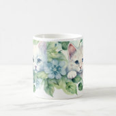 Mug à café deux chats (Centre)