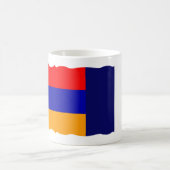 Mug à café drapeau arménien et français (Centre)