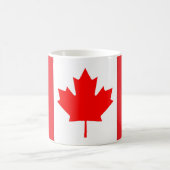 Mug à café Drapeau Canada (Centre)