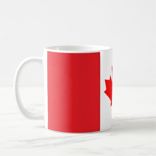 Mug à café Drapeau Canada (Gauche)