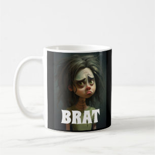 MUG À CAFE DRÔLE BRAT POUR FEMME PETITE AMIE