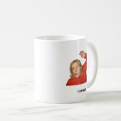 Mug à café drôle – “Café ? En route !” (Devant droit)