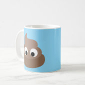MUG À CAFE DRÔLE DE CACA (Devant gauche)