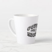 Mug à café drôle - "Le café me rend plus gentil" (Angle gauche)