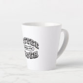 Mug à café drôle - "Le café me rend plus gentil" (Angle droit)