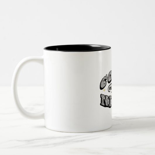 Mug à café drôle - "Le café me rend plus gentil" (Gauche)