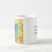 Mug à café drôle poule soyeuse grincheuse (Centre)