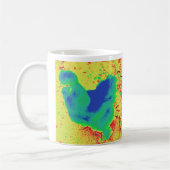 Mug à café drôle poule soyeuse grincheuse (Gauche)