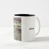 Mug à café du pêcheur - Saumon (Devant droit)