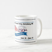 Mug à café du Rallye 2026 (Devant droit)