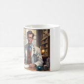 Mug à café élégant pour docteur - Un symbole d'exc (Devant droit)