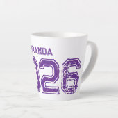Mug à café en céramique à impression gras 2026 per (Angle droit)