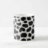 Mug à café en céramique blanche 11oz avec impressi (Centre)