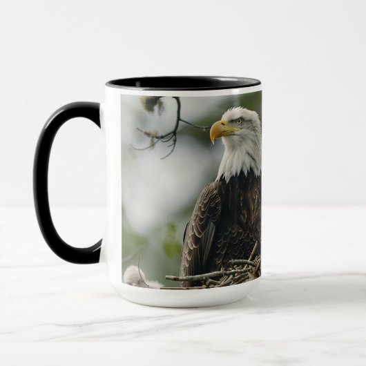 Mug à café Famille E9 (Différentes options disponi (Gauche)
